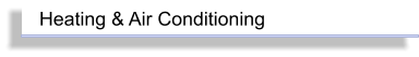Heating & Air Conditioning